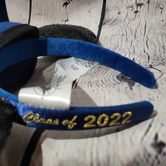 Mickey Mouse Ears Headband Graduation Class Of 2022 Disney Cap Tassel Grad - Picture 2 of 4